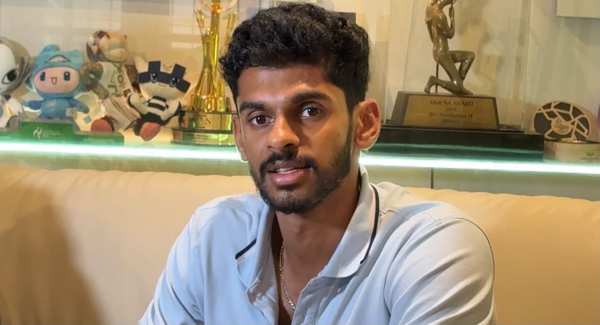 Sreeshankar Asian games Medal winner