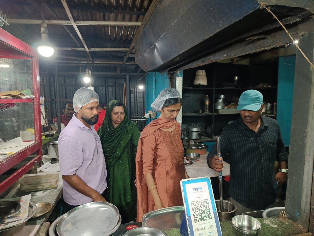 The inspection was conducted in the district as part of 'Operation Thelima' of the Food Safety Department.