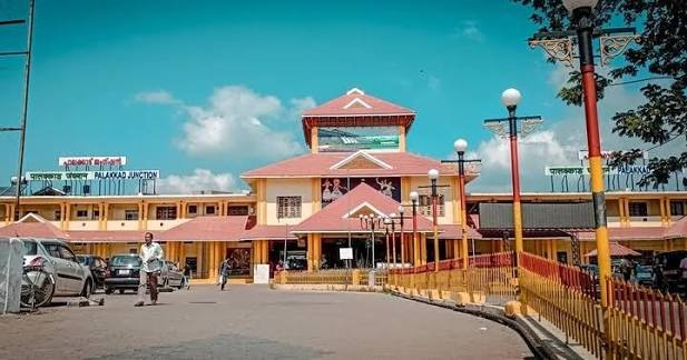 Palakkad Junction Railway Station Olavakkode Entrance
